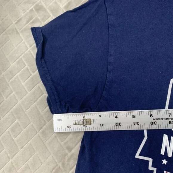 Men Small T Shirt Navy Blue Newark NJ Never Forget Basketball Short Sleeve - Picture 11 of 16